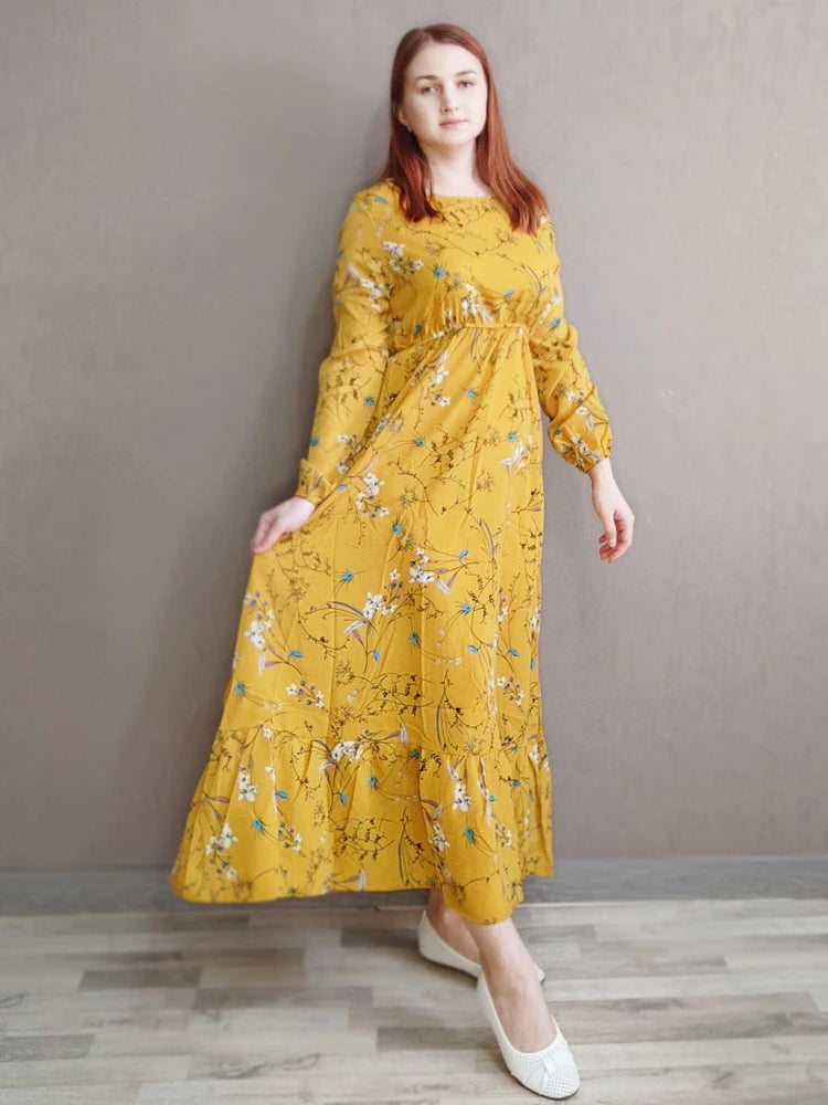 Women's Floral Maxi Dress