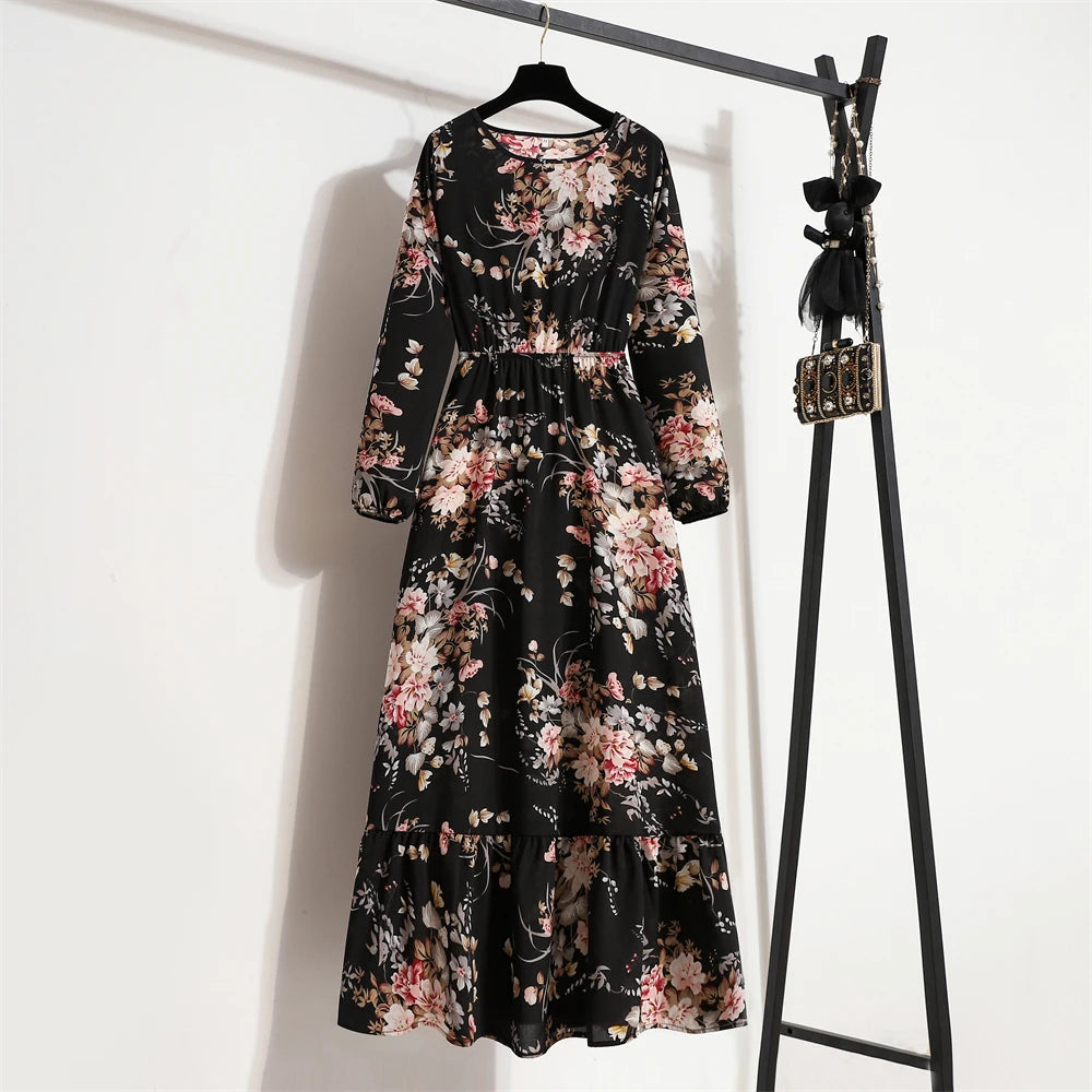 Women's Floral Maxi Dress