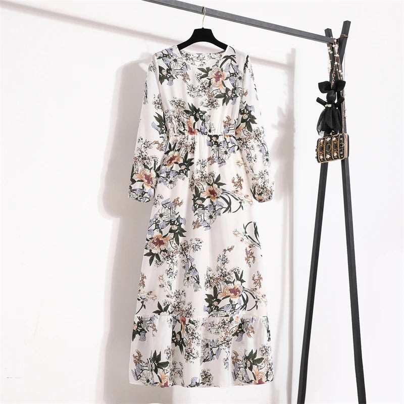 Women's Floral Maxi Dress