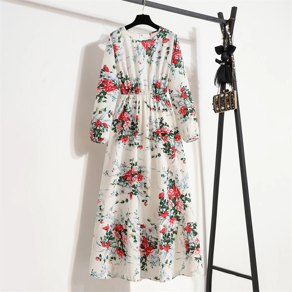 Women's Floral Maxi Dress