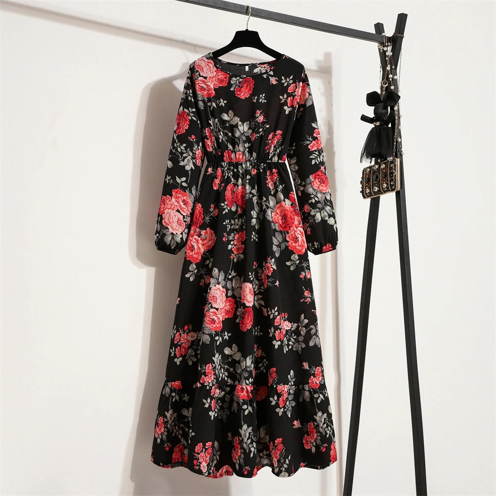 Women's Floral Maxi Dress